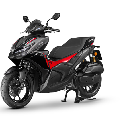 ALL NEW AEROX [2025] ดำ-เทา Vivid Black